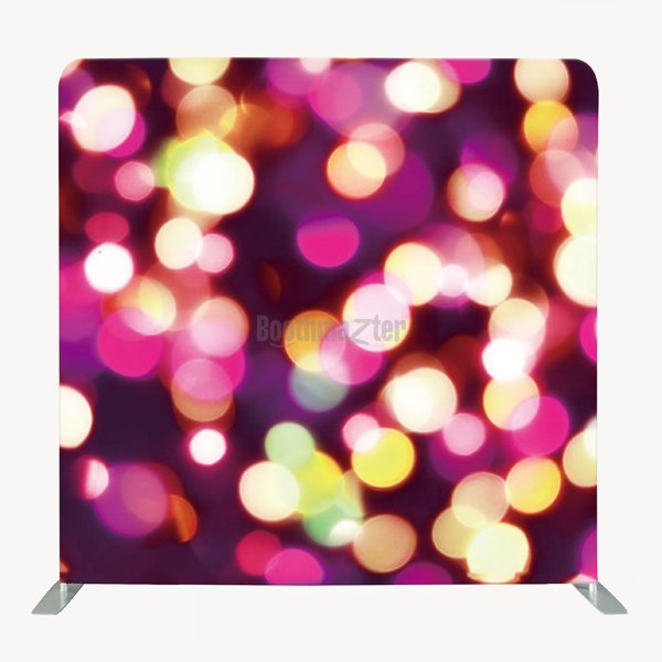 8ft x 8ft Purple Bokeh Pillow Tension Fabric Backdrop Only