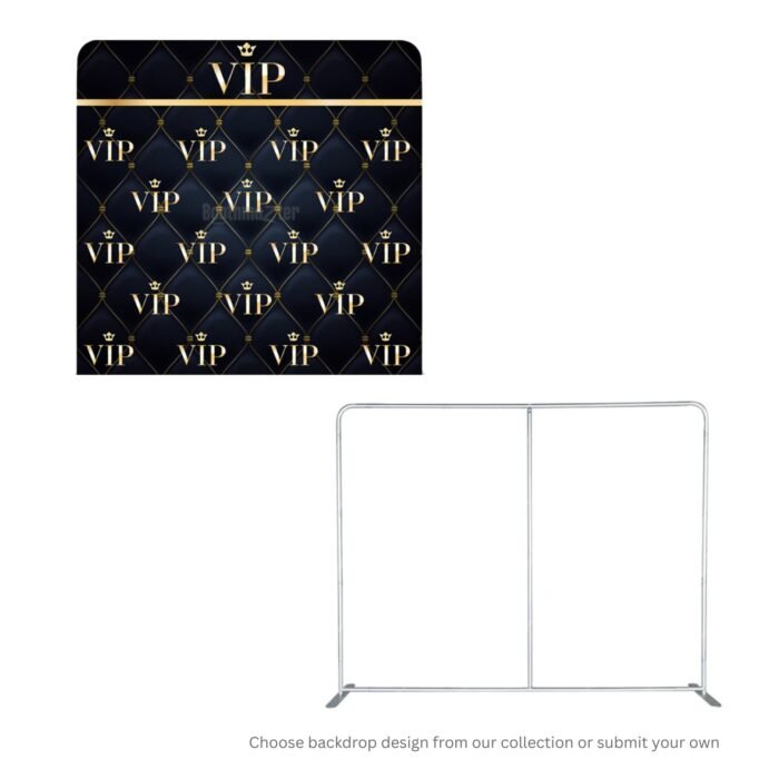 8ft x 8ft Fabric Backdrop and Frame Only