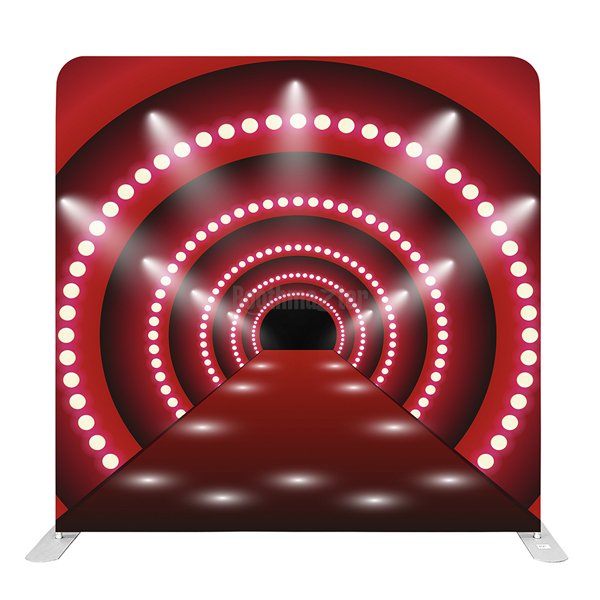 8ft x 8ft Red Carpet Spotlight Pillow Tension Fabric Backdrop Only